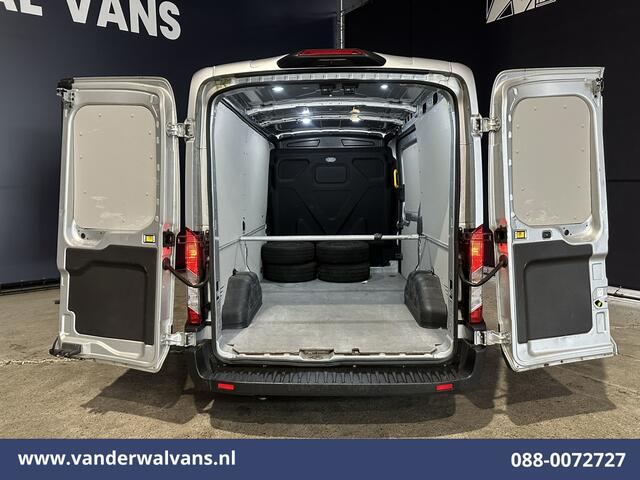 Ford TRANSIT 2.0 TDCI 130pk L2H2 Euro6 Airco | Camera | Navigatie | Apple Carplay | Android Auto LED, Cruiscontrol, Verwarmde Voorruit, Parkeersensoren, Bijrijdersbank