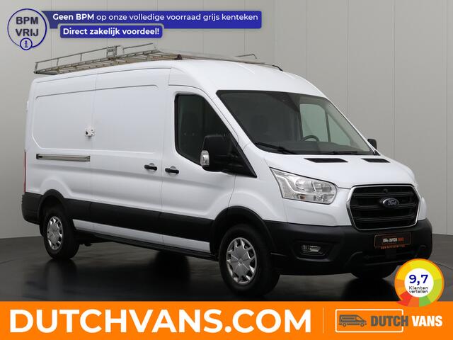Ford TRANSIT 2.0TDCI 130PK L3H2 Imperiaal | Trekhaak | Gate Locks | Betimmering | 3-Persoons | Airco | Cruise