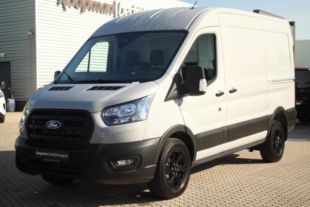 Ford TRANSIT 350 2.0TDCI 165pk L2H2 Trend | Automaat | 2800kg trekgewicht | L+R Zijdeur | Carplay/Android | Camera | Cruise | Sync 4 13" | Lease 645,- p/m