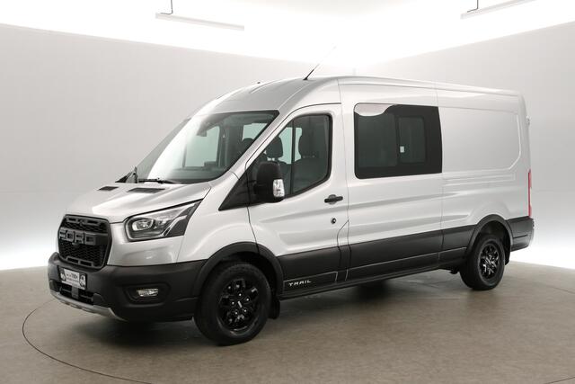 Ford TRANSIT 2.0 TDCI L3H2 TRAIL | DC | 6-Zits | Airco | Camera | Carplay | Cruise | Bi-Xenon | Parkeersens. | Trekhaak
