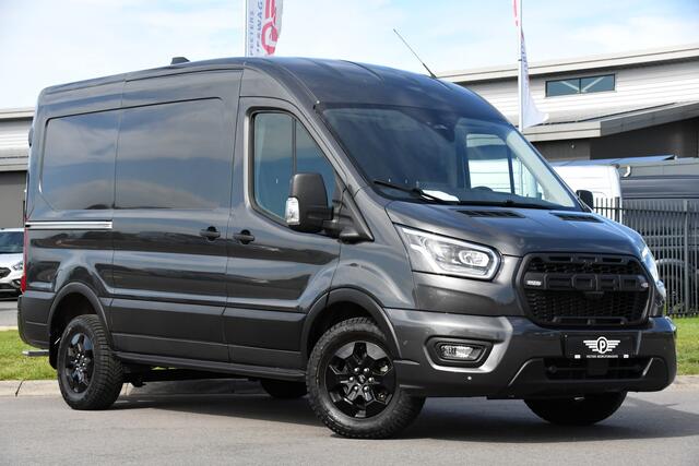 Ford TRANSIT 350 2.0 TDCI L2H2 PB Edition Limited Face Lift! Virtual, Adaptieve Cruise, Xenon, 360 Camera, Carplay, 2 x Schuifdeur, Sensoren, Automaat, Uniek!