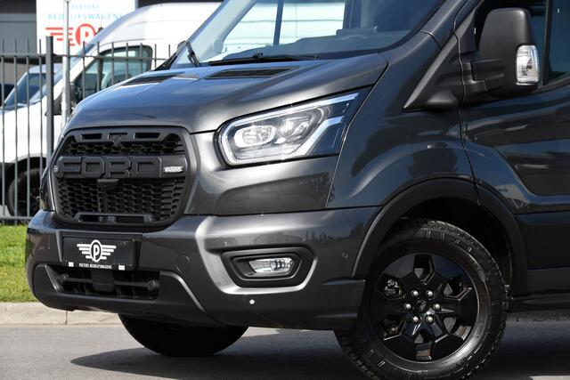 Ford TRANSIT 350 2.0 TDCI L2H2 PB Edition Limited Face Lift! Virtual, Adaptieve Cruise, Xenon, 360 Camera, Carplay, 2 x Schuifdeur, Sensoren, Automaat, Uniek!