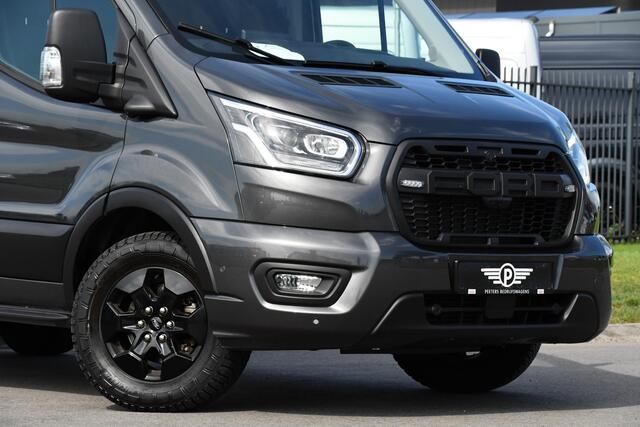 Ford TRANSIT 350 2.0 TDCI L2H2 PB Edition Limited Face Lift! Virtual, Adaptieve Cruise, Xenon, 360 Camera, Carplay, 2 x Schuifdeur, Sensoren, Automaat, Uniek!