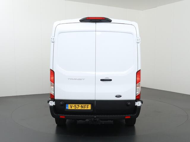 Ford TRANSIT 350 | 2.0 TDCI | Aut. | L3 H2 | Trend | TREKHAAK 2500KG AHW | CLIMATE CONTROL | NAVIGATIE | PARKEERSENSOREN V+A | CRUISE CONTROL | BIJRIJDERSBANK | LAADRUIMTE PAKKET | APPLE CARPLAY / ANDROID AUTO | STOEVERWARMING