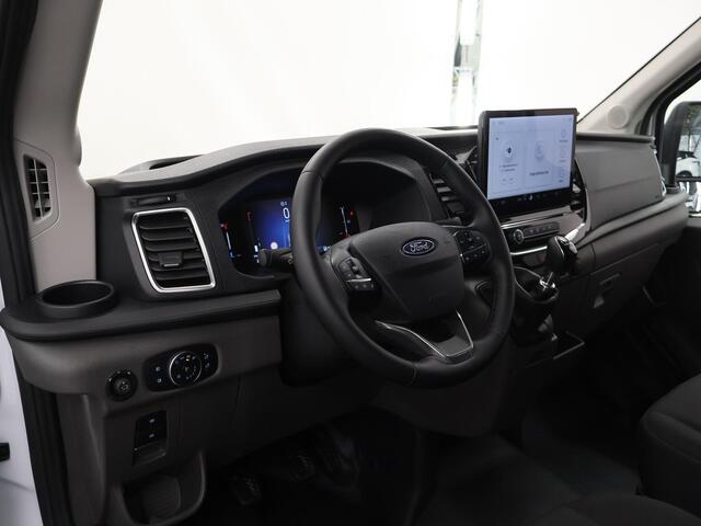 Ford TRANSIT 350 | 2.0 TDCI | L3 H2 | Dubbele Cabine | Trend | TREKHAAK 2500 KG AHW | CLIMATE CONTROL | PARKEERSENSOREN V+A | CRUISE CONTROL | BIJRIJDERSBANK | LAADRUIMTE PAKKET | APPLE CARPLAY / ANDROID AUTO | STOEVERWARMING