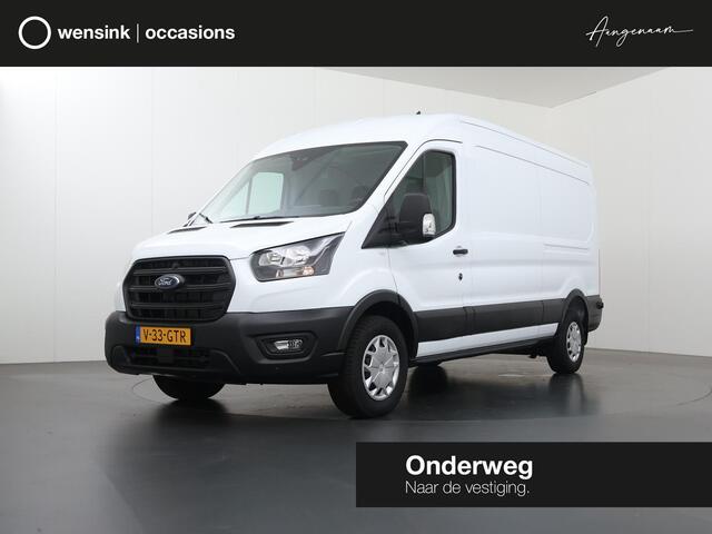 Ford TRANSIT 350 | 2.0 TDCI | L3 H2 | TREND | TREKHAAK 2500 KG AHW | CLIMATE CONTROL | NAVIGATIE | PARKEERSENSOREN V+A | CRUISE CONTROL | BIJRIJDERSBANK | LAADRUIMTE PAKKET | APPLE CARPLAY / ANDROID AUTO | STOEVERWARMING