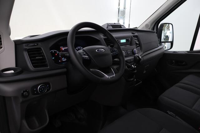 Ford TRANSIT 350 2.0 TDCI | L4 H1 | TREND | SKELETAL | BAKWAGEN | UIT VOORRAAD LEVERBAAR | KENTEKEN 2024 | AIRCO | CRUISE CONTROL | BLUETOOH | VOORRUITVERWARMING | DAB+ | MULTIFUCNTIONEEL STUURWIEL | 3-ZITS