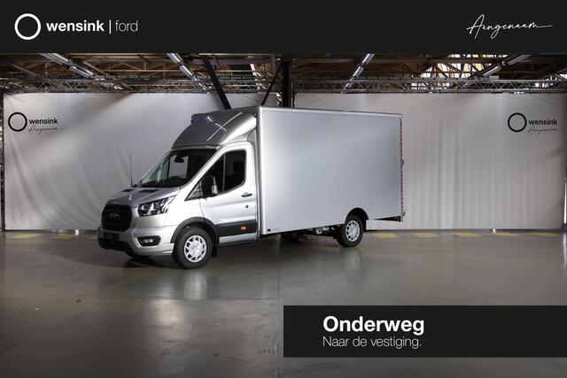Ford TRANSIT 350 2.0 TDCI L4H1 Trend Skeletal | Uit voorraad leverbaar | Karhof Gesloten Bak + Overloopklep | Kenteken 2024 | Bluetooth | Cruise Control | Voorruitverwarming | Laadvermogen 1200KG + |