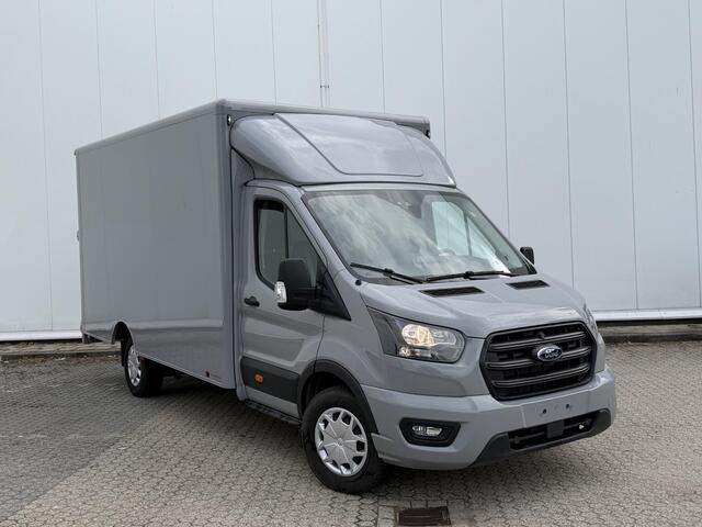 Ford TRANSIT 350 2.0 TDCI L4H1 Trend Skeletal | Uit voorraad leverbaar | Karhof Gesloten bak + Overloopklep Kenteken 2024 | Bluetooth | Cruise Control | Voorruitverwarming | Laadvermogen 1200KG + |