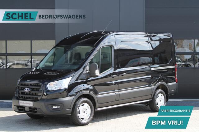 Ford TRANSIT 350 2.0 TDCI L2H2 Trend 165pk - Facelift - 2x Schuifdeur - Adaptive Cruise - Navigatie - Blind Spot - 360 Camera - Stoel - Stuurverwarming - Rijklaar