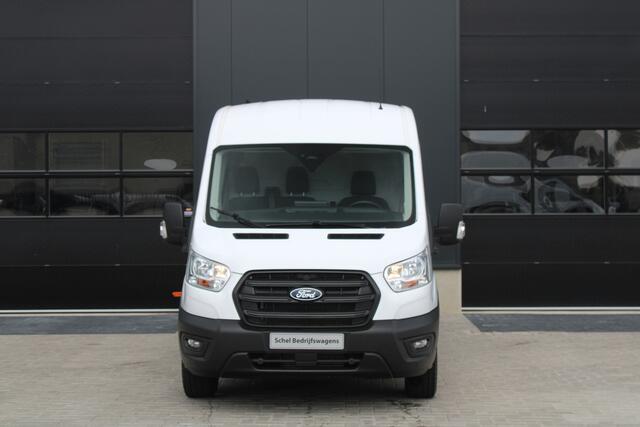 Ford TRANSIT 350 2.0 TDCI L3H2 Trend 165pk - Facelift - 2x Schuifdeur - 360 Camera - Trekhaak - ACC - Stoel & Stoelverwarming - Blind Spot - Navi - 270gr deuren - Rijklaar
