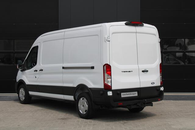 Ford TRANSIT 350 2.0 TDCI L3H2 Trend 165pk - Facelift - 2x Schuifdeur - 360 Camera - Trekhaak - ACC - Stoel & Stoelverwarming - Blind Spot - Navi - 270gr deuren - Rijklaar