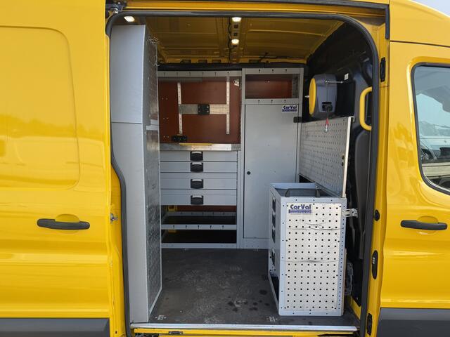 Ford TRANSIT 350 2.0 TDCI 130PK Elektrisch Imperiaal Volledige Carval Inbouw Airco Cruise Control Camera Navigatie Standkachel Parkeersensoren voor achter