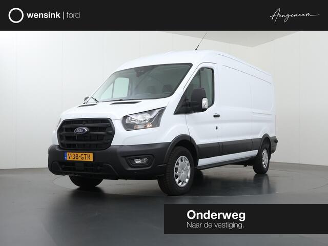 Ford TRANSIT 350 | 2.0 TDCI | L3 H2 | TREND | TREKHAAK 2500 KG AHW | CLIMATE CONTROL | NAVIGATIE | PARKEERSENSOREN V+A | CRUISE CONTROL | BIJRIJDERSBANK | LAADRUIMTE PAKKET | APPLE CARPLAY / ANDROID AUTO | STOEVERWARMING