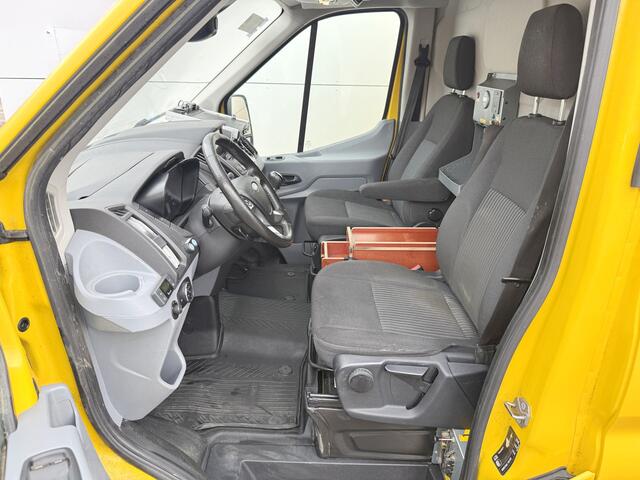 Ford TRANSIT 350 2.0 TDCI 130pk Elektrisch Imperiaal Volledige Carval Inbouw Airco Cruise Control Camera Navigatie Standkachel Parkeersensoren voor achter