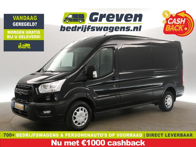 Ford TRANSIT 2.0 TDCI L3H2 | MARGE | Airco | Camera | Cruise | 3-Zits | Trekh. | Parkeersens. | LED