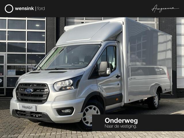 Ford TRANSIT 350 170pk L4H1 Skeletal Bakwagen! Airco / Cruise control / Karhof Gesloten Bak + Deuren / Bluetooth / Voorruitverwa. / DAB+ / LAADVERMOGEN 1303 KG / BPM VRIJ!