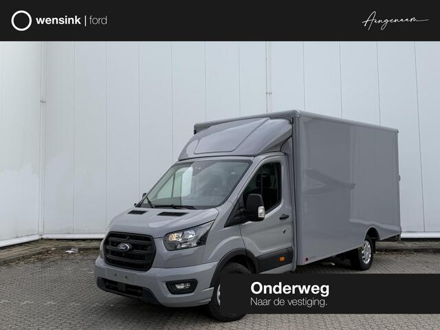 Ford TRANSIT 350 2.0 TDCI L4H1 Trend Skeletal | Uit voorraad leverbaar | Karhof Gesloten bak + Deuren achter Kenteken 2024 | Bluetooth | Cruise Control | Voorruitverwarming | Laadvermogen 1200KG + |