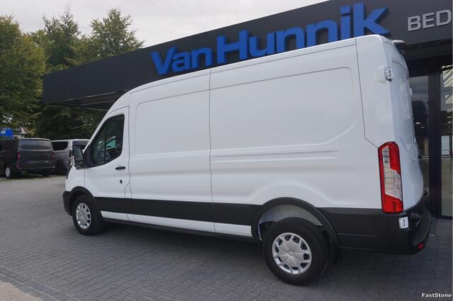 Ford TRANSIT 350L 130PK L3H2 Trend BPM VRIJ!! 12" Sync Navi, Camera, Adap. Cruise, Trekhaak!! NR. A16
