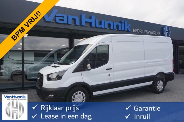 Ford TRANSIT 350L 130PK AUT L3H2 BPM VRIJ!! 12" Sync 4 Navi, Camera, 270° Deur, 230V Omvormer!! NR. A78