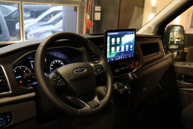 Ford TRANSIT 350 2.0 TDCI L3H2 | Nieuw | CarPlay | Blind Spot | Navigatie | Stoelverwarming | Camera | DAB | Cruise control | Trekhaak | PDC V+A | MY2024 | BPM Vrij