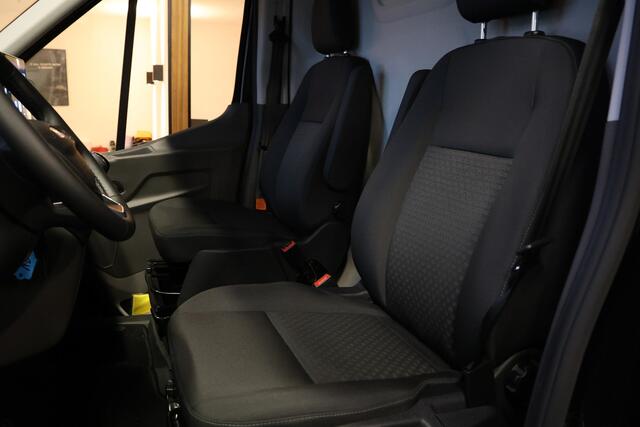 Ford TRANSIT 350 2.0 TDCI L3H2 | Nieuw | CarPlay | Blind Spot | Navigatie | Stoelverwarming | Camera | DAB | Cruise control | Trekhaak | PDC V+A | MY2024 | BPM Vrij