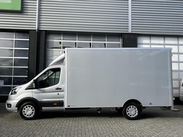 Ford TRANSIT 350 170pk L4H1 Bakwagen! Airco / Cruise control / Karhof Gesloten Bak + Deuren / Bluetooth / Voorruitverwa. / DAB+ / LAADVERMOGEN 1303 KG / BPM VRIJ!