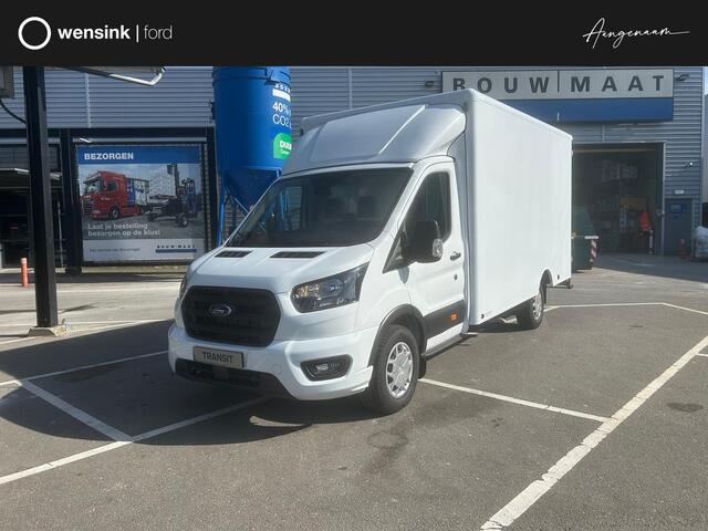 Ford TRANSIT 350 2.0 TDCI L4H1 Trend Bakwagen | Uit voorraad leverbaar | Gesloten Bak met Deuren | Kenteken 2024 | Bluetooth | Cruise Control | Voorruitverwarming | Laadvermogen 1303 KG | Sync4 |