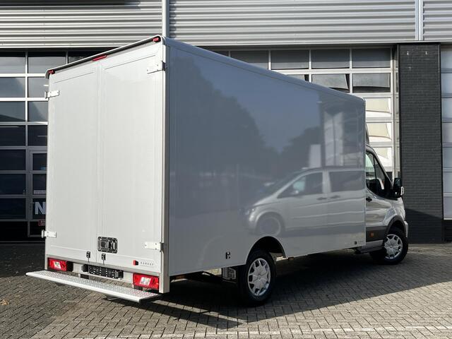 Ford TRANSIT 350 170pk L4H1 Skeletal Bakwagen! Airco / Cruise control / Karhof Gesloten Bak + Deuren / Bluetooth / Voorruitverwa. / DAB+ / LAADVERMOGEN 1303 KG / BPM VRIJ!