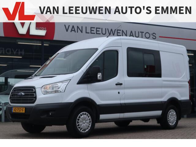 Ford TRANSIT 350 2.2 TDCI L2H2 DC Trend | Dubbel Cabine | 7 Zits | Airco | Navigatie | Camera |