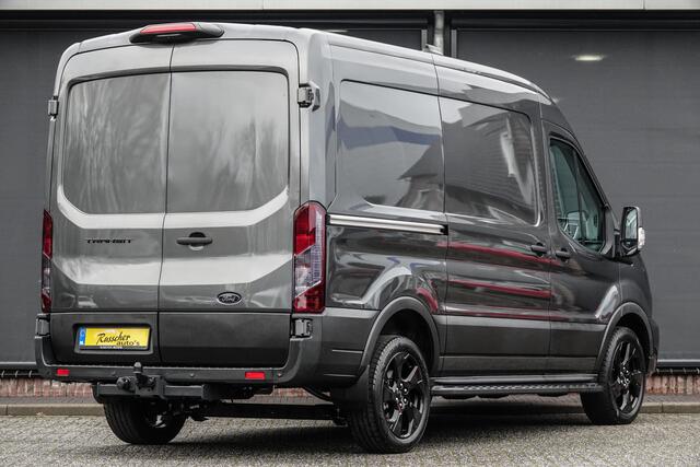 Ford TRANSIT L2H2 | 165Pk A8 Aut. | Raptor Edition | 2x Schuifdeur | Achteruitrijcamera | Trekhaak | 19'' | Magnetic Grey