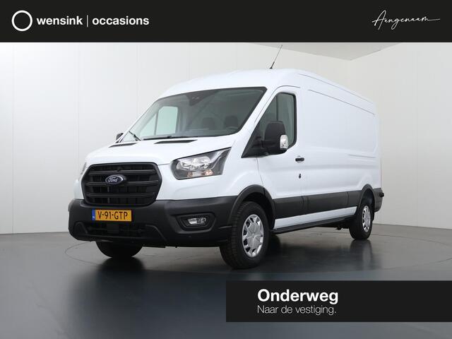 Ford TRANSIT 350 | 2.0 TDCI | L3 H2 | Trend | TREKHAAK 2500 KG AHW | CLIMATE CONTROL | NAVIGATIE | PARKEERSENSOREN V+A | CRUISE CONTROL | BIJRIJDERSBANK | LAADRUIMTE PAKKET | APPLE CARPLAY / ANDROID AUTO | STOEVERWARMING