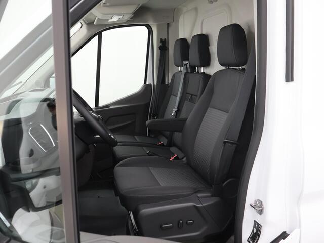 Ford TRANSIT 350 | 2.0 TDCI | L3 H2 | Trend | TREKHAAK 2500 KG AHW | CLIMATE CONTROL | NAVIGATIE | PARKEERSENSOREN V+A | CRUISE CONTROL | BIJRIJDERSBANK | LAADRUIMTE PAKKET | APPLE CARPLAY / ANDROID AUTO | STOEVERWARMING