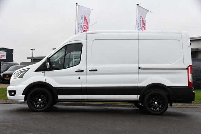Ford TRANSIT 350 2.0 TDCI L2H2 Limited Adaptieve Cruise, Camera, Carplay, Xenon, 170pk, Automaat, Trekhaak, NAVI, 2 x Schuifdeur, Multimedia, Uniek!
