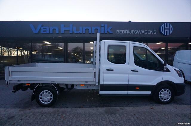 Ford TRANSIT 350L 130PK Doka L3 BPM VRIJ!! Airco, Cruise, Trekhaak!! NR. J01*