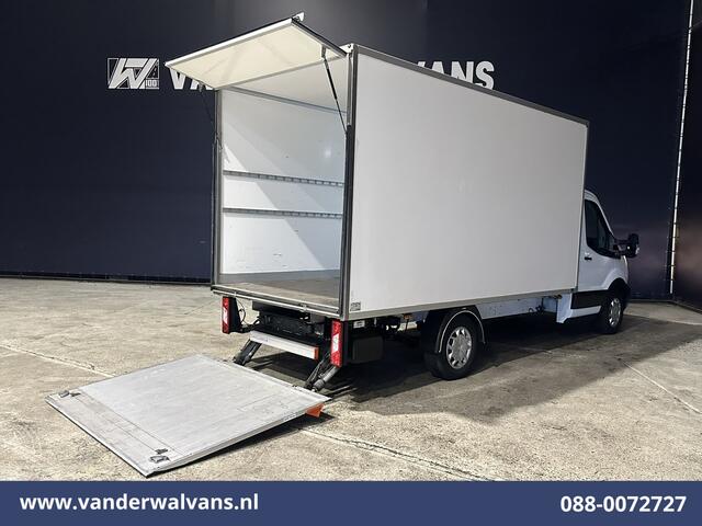 Ford TRANSIT 2.0 TDCI 161pk Bakwagen Laadklep Euro6 Airco | Cruisecontrol | 940kg laadvermogen Verwarmde voorruit, Bijrijdersbank