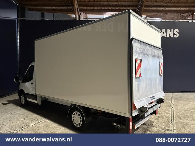 Ford TRANSIT 2.0 TDCI 161pk Bakwagen Laadklep Euro6 Airco | Cruisecontrol | 940kg laadvermogen Verwarmde voorruit, Bijrijdersbank