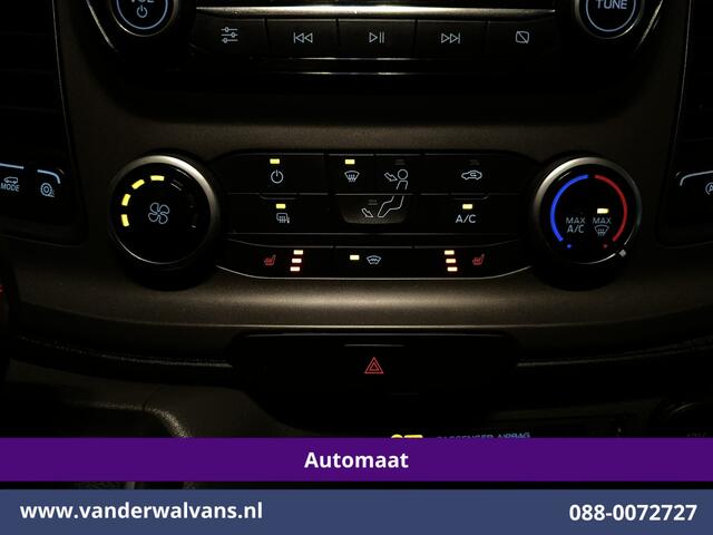 Ford TRANSIT 2.0 TDCI 130pk Automaat L3H2 Euro6 Airco | Apple Carplay | Cruisecontrol | Trekhaak | Stoelverwarming Android Auto, Verwarmde voorruit, Parkeersensoren, Bijrijdersbank