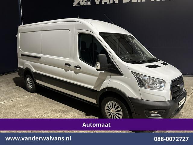 Ford TRANSIT 2.0 TDCI 130pk Automaat L3H2 Euro6 Airco | Apple Carplay | Cruisecontrol | Trekhaak | Stoelverwarming Android Auto, Verwarmde voorruit, Parkeersensoren, Bijrijdersbank