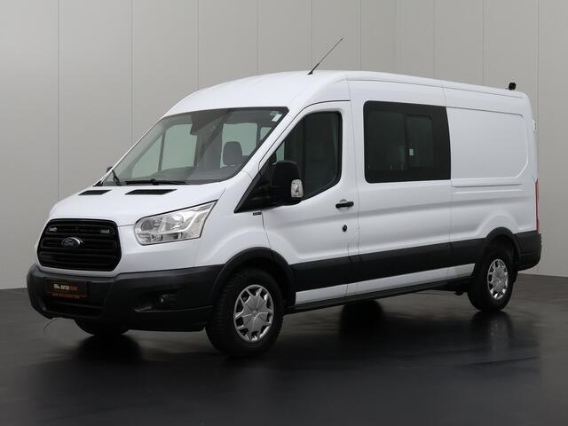 Ford TRANSIT 2.0TDCi 130PK Dubbele Cabine | 7-Persoons | Navigatie | Camera | Multimedia | Airco | Cruise