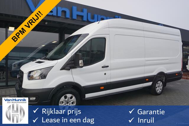 Ford TRANSIT 350L 130PK L4H3 BPM VRIJ!! Navi, 360° Camera, Adap. Cruise, LM Velg!! NR. A149