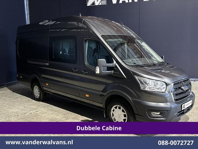 Ford TRANSIT 2.0 TDCI 185pk L4H3 Dubbele Cabine Euro6 Airco | 6-Zits | Camera | Cruisecontrol Parkeersensoren