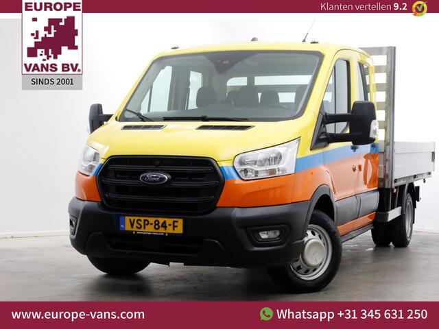 Ford TRANSIT 350 2.0 TDCI 130pk D.C. Trend Open Laadbak Trekhaak 3000kg 08-2022