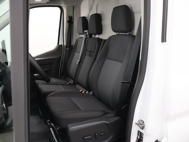 Ford TRANSIT 350 | 2.0 TDCI | L3 H2 | TREND | TREKHAAK 2500 KG AHW | CLIMATE CONTROL | NAVIGATIE | PARKEERSENSOREN V+A | CRUISE CONTROL | BIJRIJDERSBANK | LAADRUIMTE PAKKET | APPLE CARPLAY / ANDROID AUTO | STOEVERWARMING