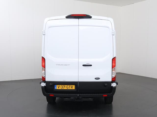 Ford TRANSIT 350 | 2.0 TDCI | L3 H2 | Trend | TREKHAAK 2500 KG AHW | CLIMATE CONTROL | NAVIGATIE | PARKEERSENSOREN V+A | CRUISE CONTROL | BIJRIJDERSBANK | LAADRUIMTE PAKKET | APPLE CARPLAY / ANDROID AUTO | STOEVERWARMING