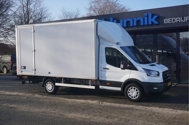 Ford TRANSIT 350L 130PK Bakwagen BPM VRIJ!! Camera, Luchtvering, Dhollandia Klep, Lat om Lat!! NR. JE01*