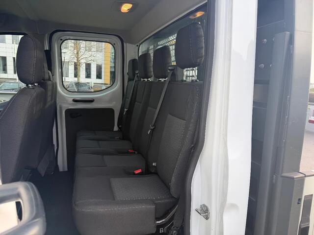 Ford TRANSIT 350 2.0TDCI Dubbelcabine Openlaadbak Airco Camera Trekhaak 10000KM