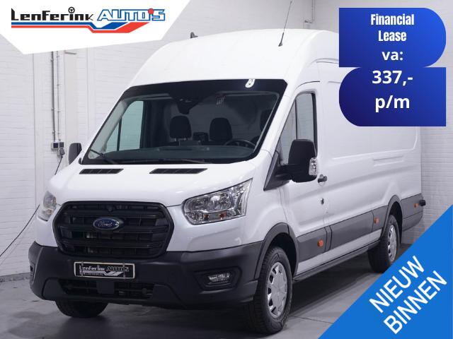 Ford TRANSIT 2.0 TDCI 130 pk L4H3 Navi, Camera 270 Graden Deuren, Laadruimte Pakket, Cruise Control, PDC V+A, 3-Zits