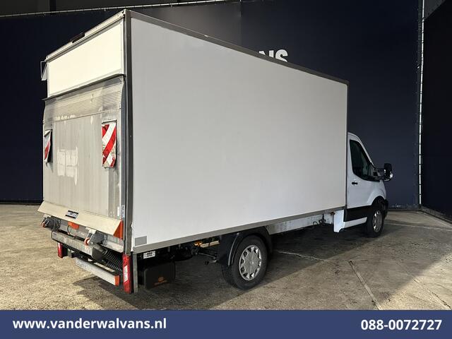 Ford TRANSIT 2.0 TDCI 161pk Bakwagen Laadklep Euro6 Airco | Cruisecontrol | Verwarmde voorruit | 1040kg laadvermogen Bijrijdersbank