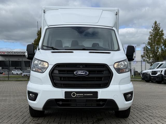 Ford TRANSIT 350 2.0 TDCI | L4 H1 | TREND | SKELETAL | BAKWAGEN KARHOF GESLOTEN BAK INCL. OVERLOOP KLEP | UIT VOORRAAD LEVERBAAR | KENTEKEN 2024 | 170 PK | AIRCO | CRUISE CONTROL | DAB+ | LANE-ASSIT | 3-ZITS